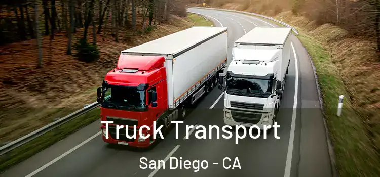 Truck Transport San Diego - CA